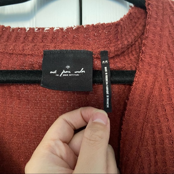 Out From Under Tie Front Top - Picture 3 of 5